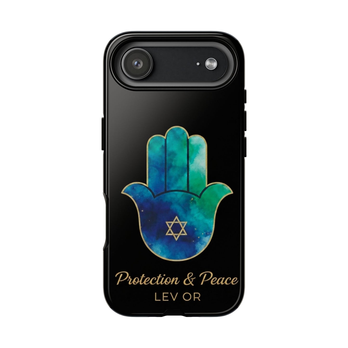 Protection and Peace Premium Black Edition Phone Case
