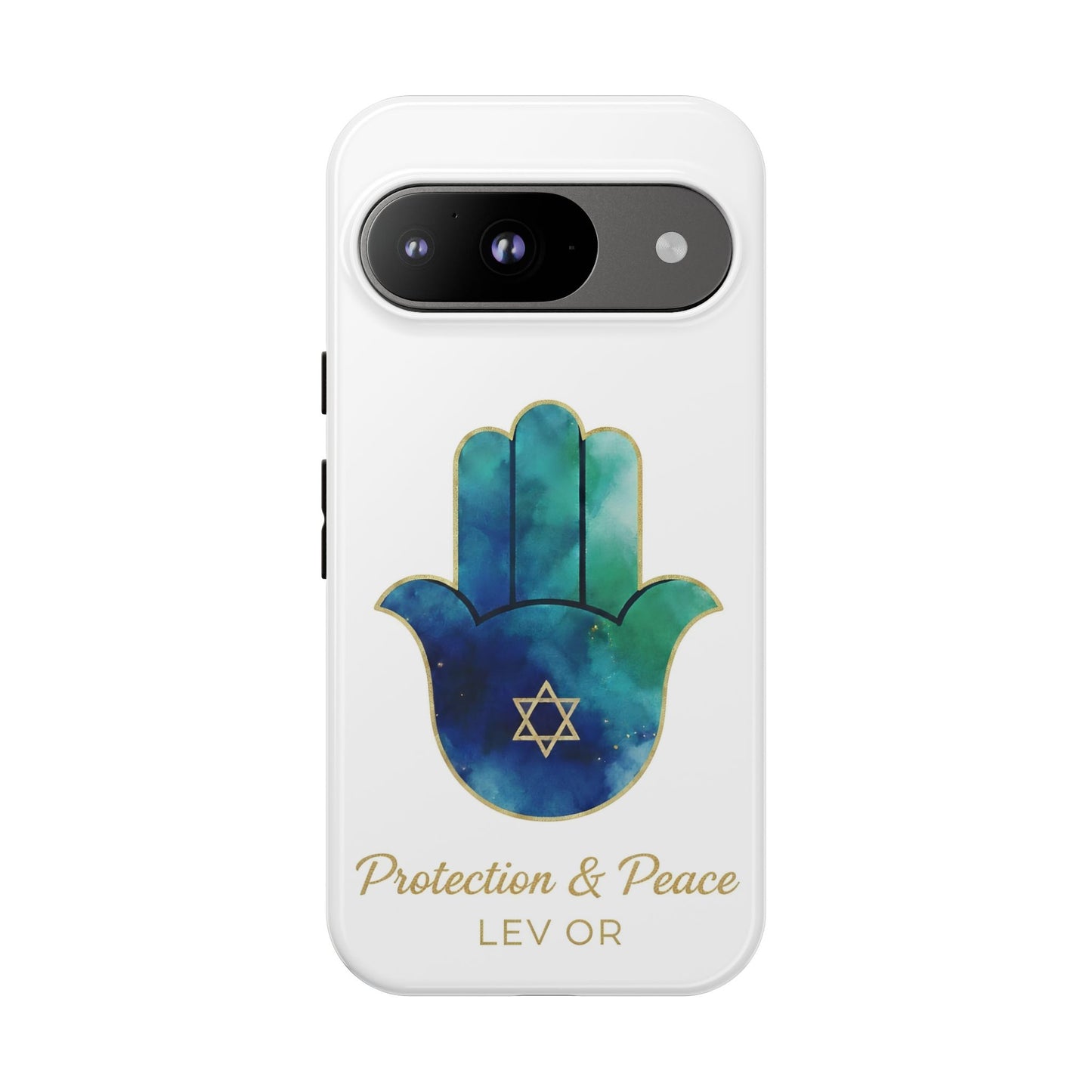 The Guardian Collection. Pristine White Phone Case. Protection Meets Peace.