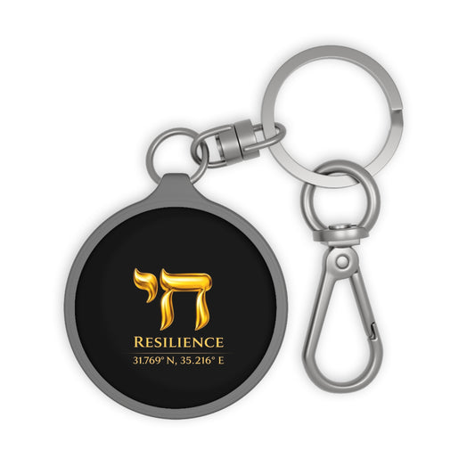 The Resilience Collection Keyring Carry the Pulse.