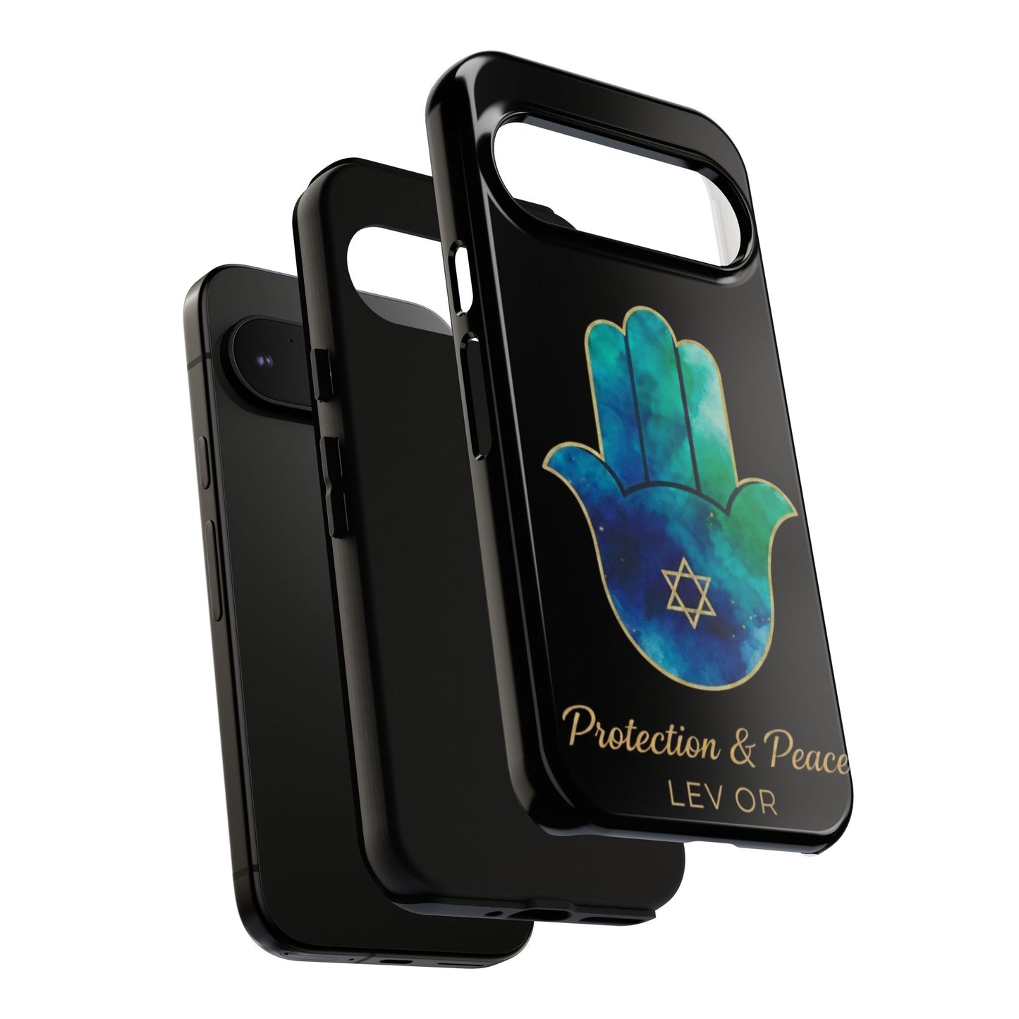 Protection and Peace Premium Black Edition Phone Case