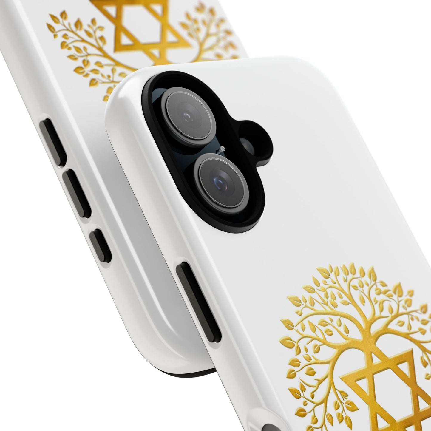 The Irma Collection: Carry Your Roots. Protect What Matters. Pristine White Phone Case
