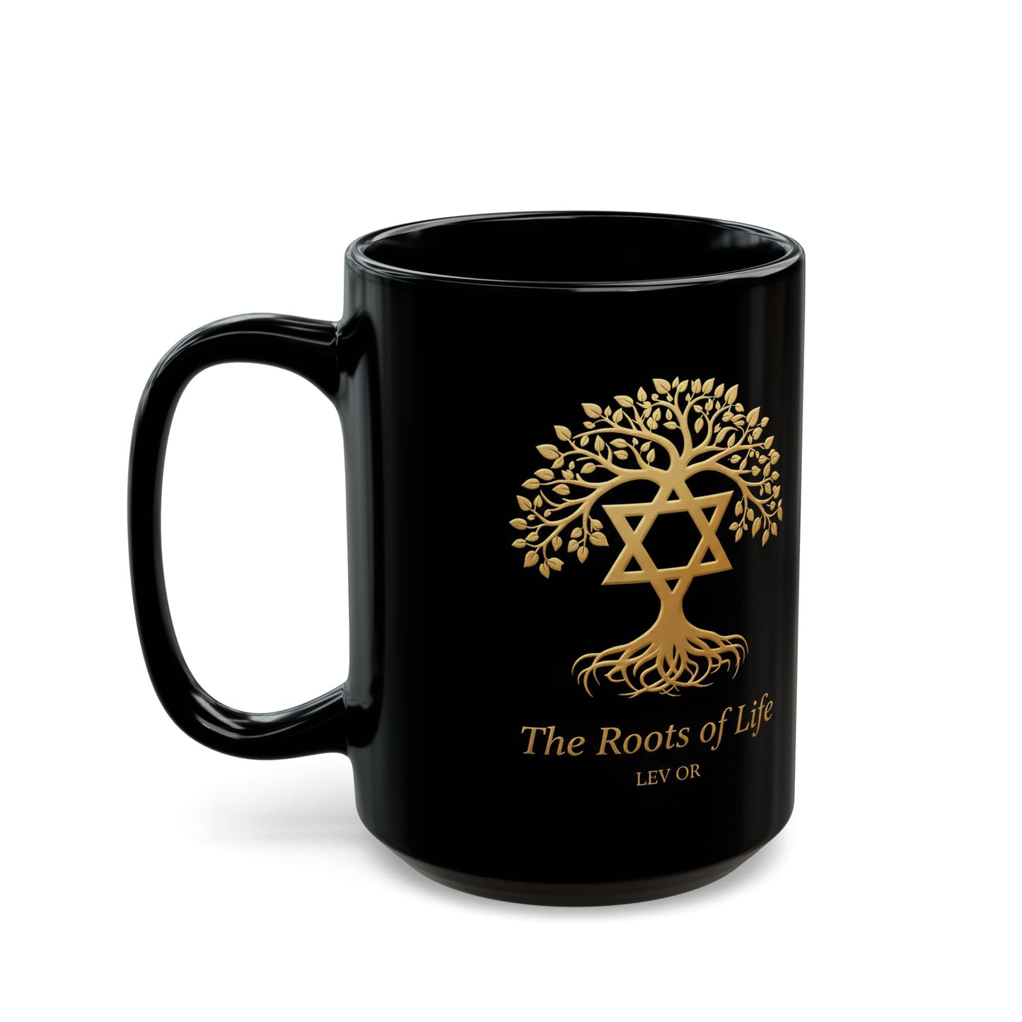 The Irma Collection. Midnight Black Coffee Mug.