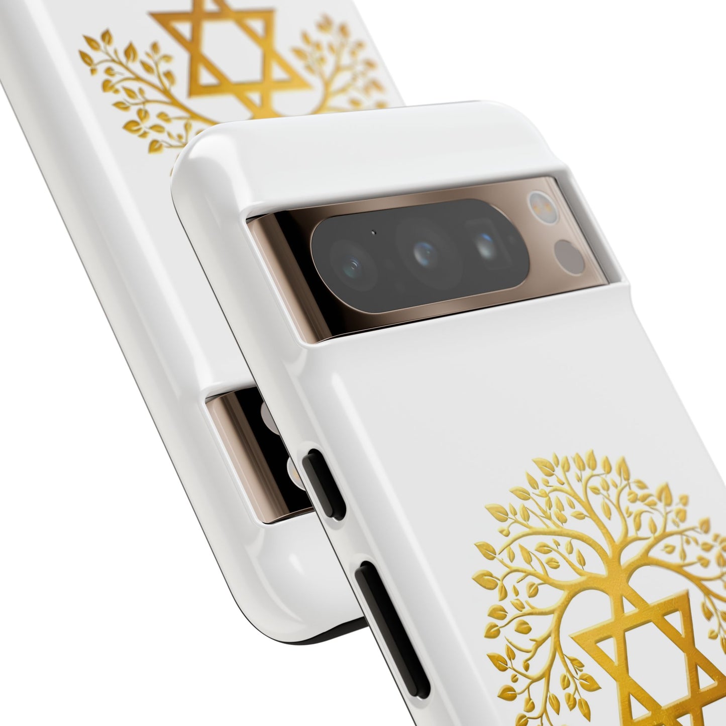 The Irma Collection: Carry Your Roots. Protect What Matters. Pristine White Phone Case