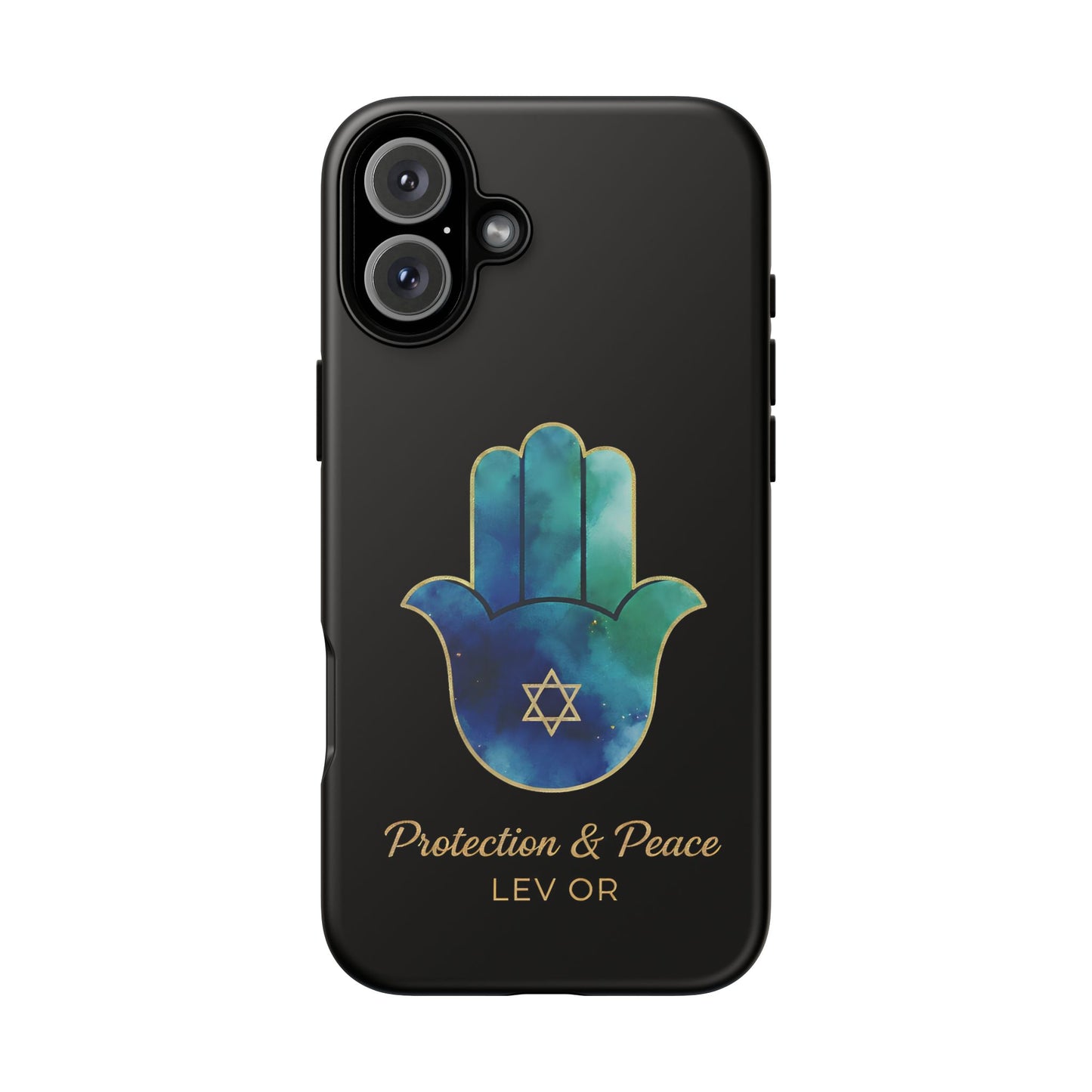 The Guardian Collection.Protection and Peace Premium Black Edition Phone Case