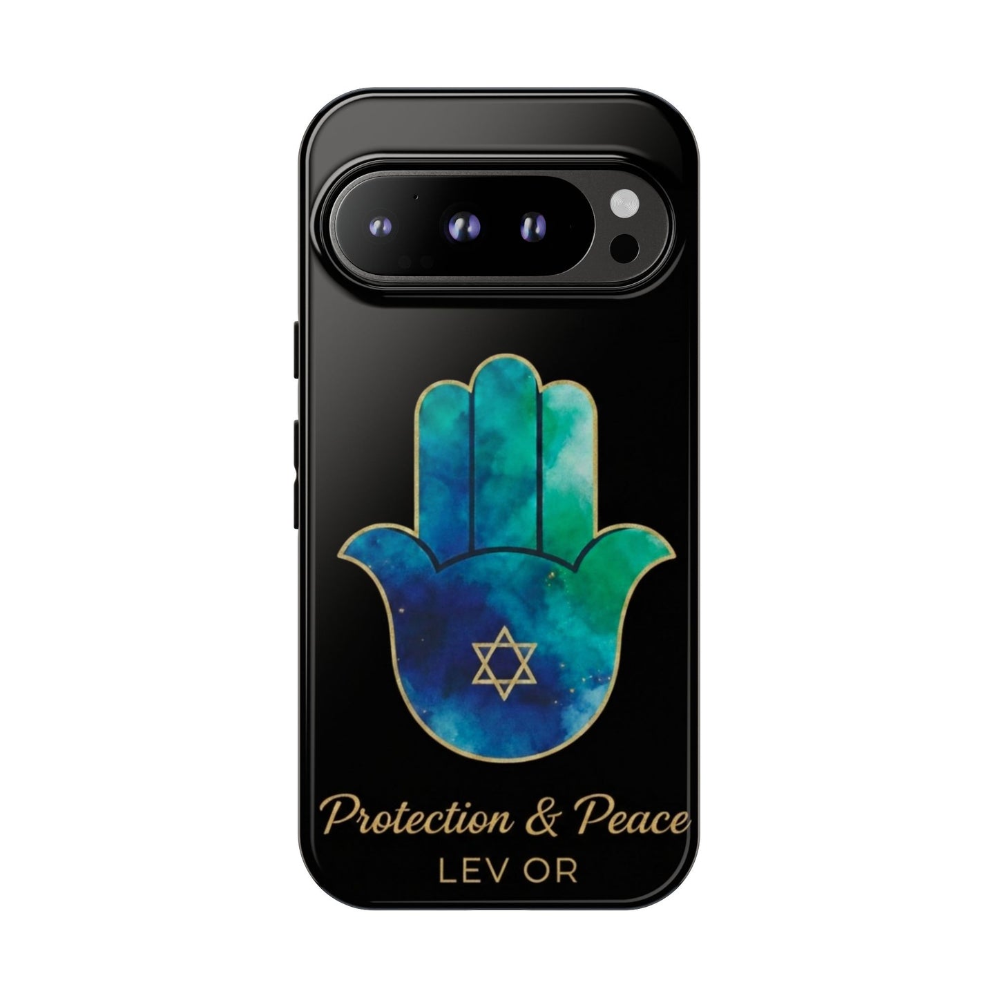 Protection and Peace Premium Black Edition Phone Case