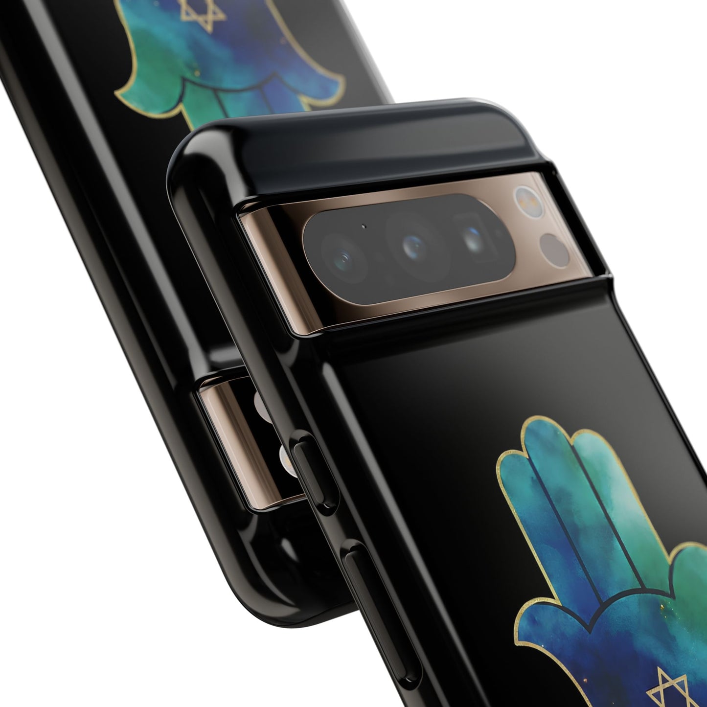 The Guardian Collection.Protection and Peace Premium Black Edition Phone Case