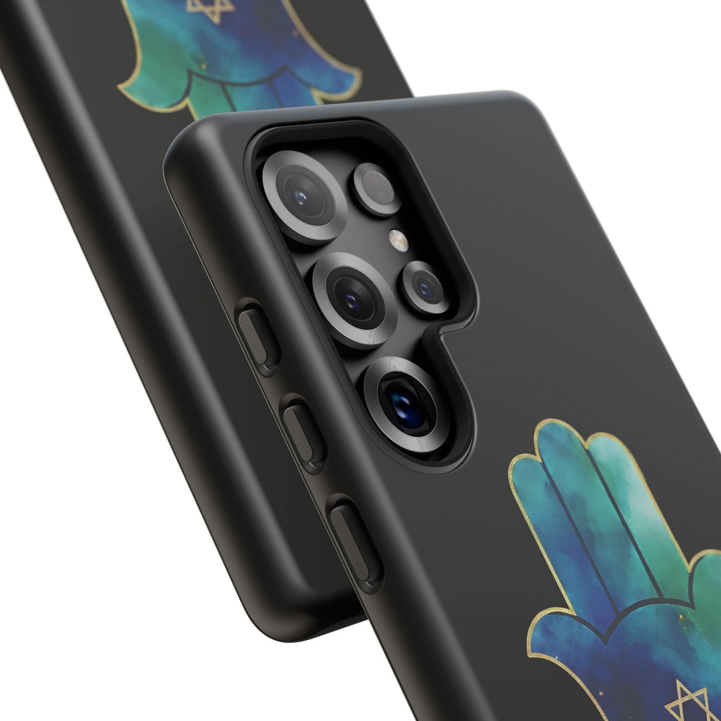 The Guardian Collection.Protection and Peace Premium Black Edition Phone Case