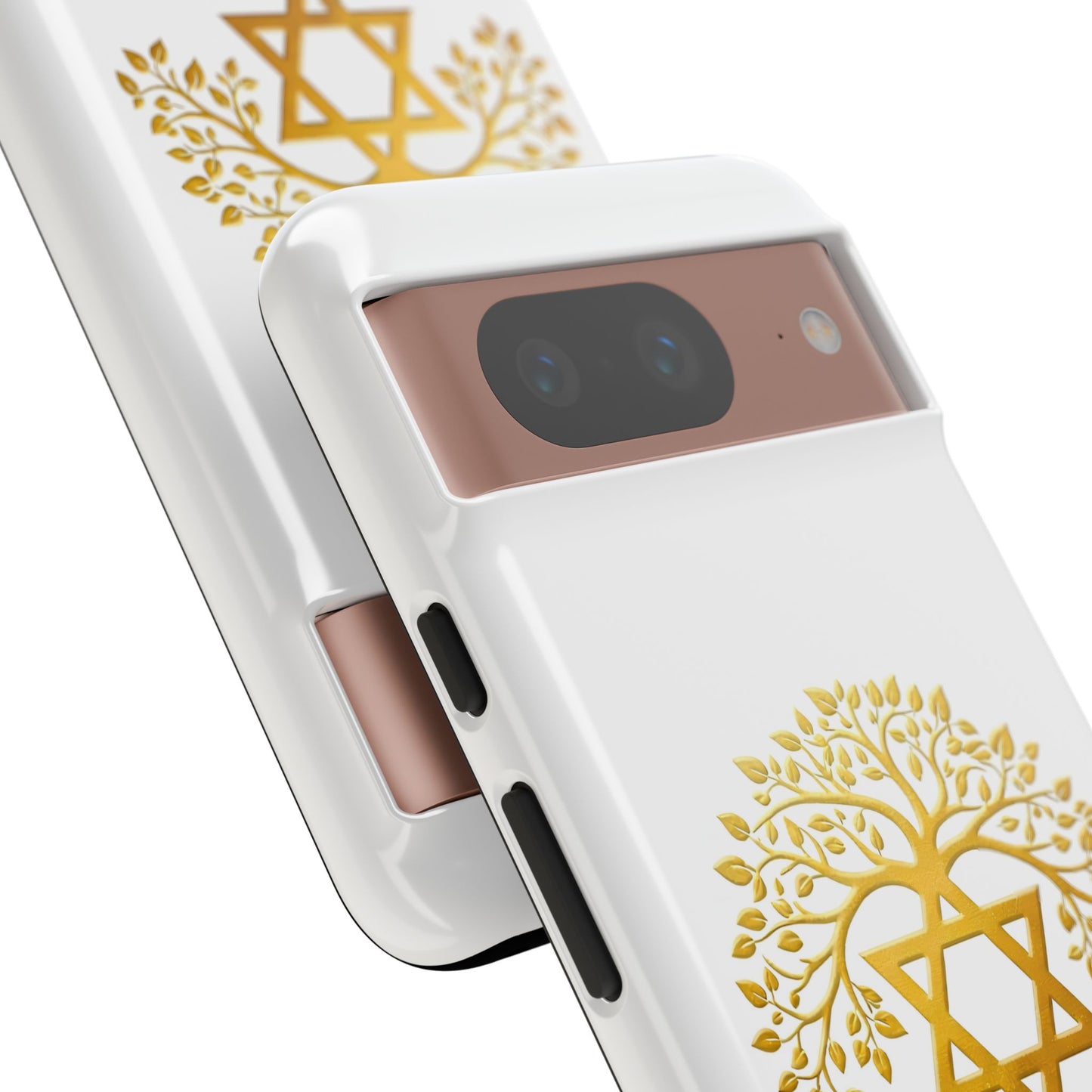 The Irma Collection: Carry Your Roots. Protect What Matters. Pristine White Phone Case
