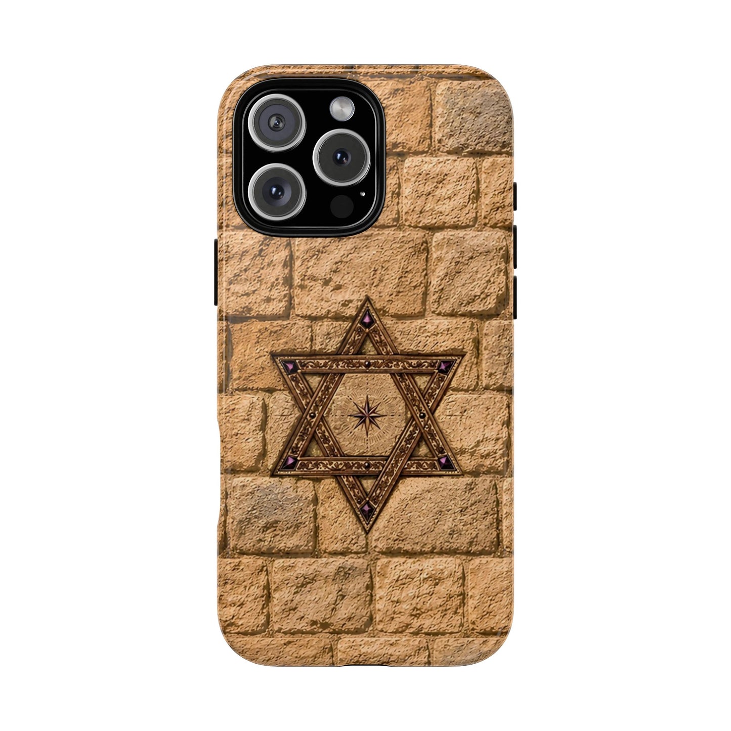 Heart of David™ Jerusalem Stone Phone Case