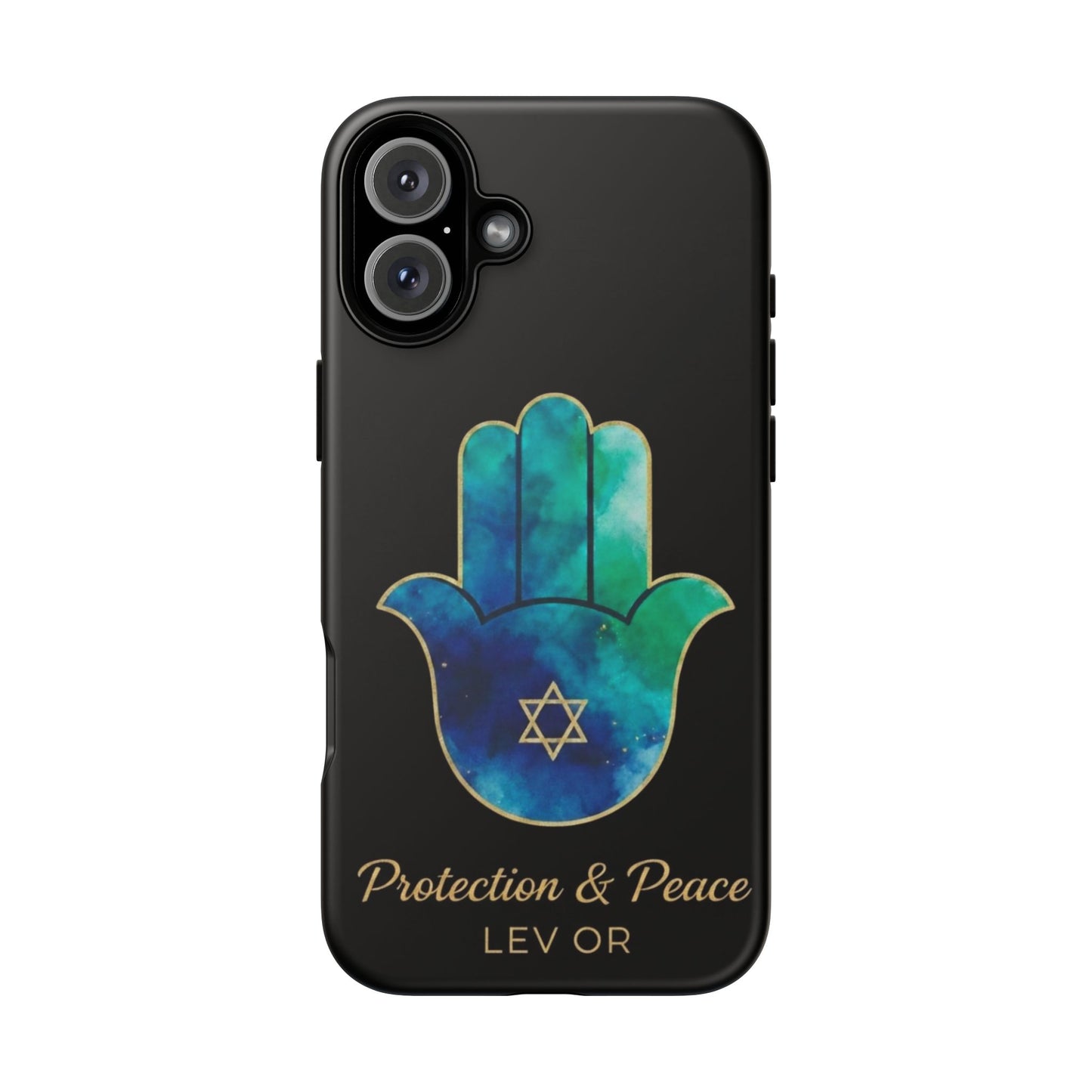 Protection and Peace Premium Black Edition Phone Case