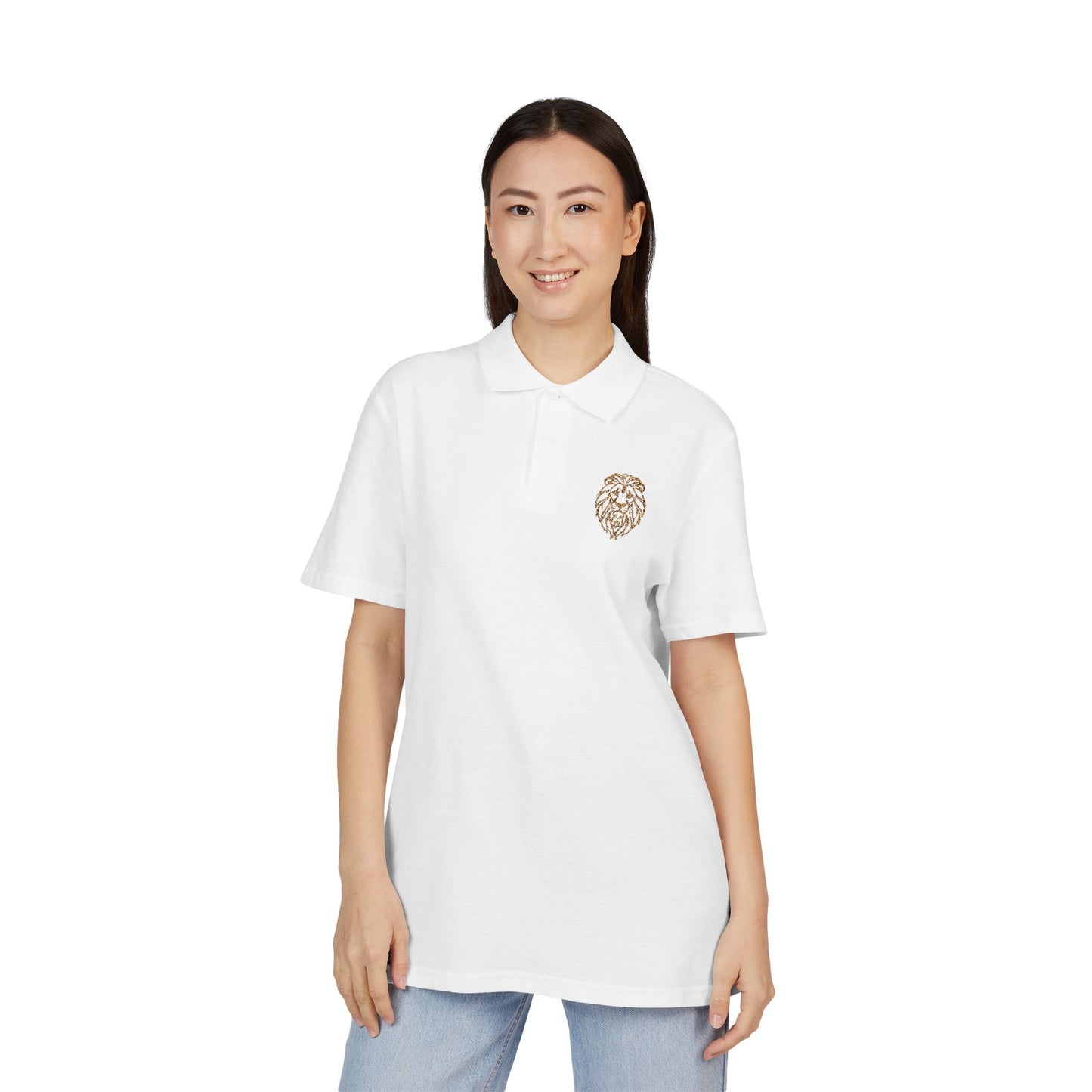 Lion of Lev™ Premium Embroidered Polo