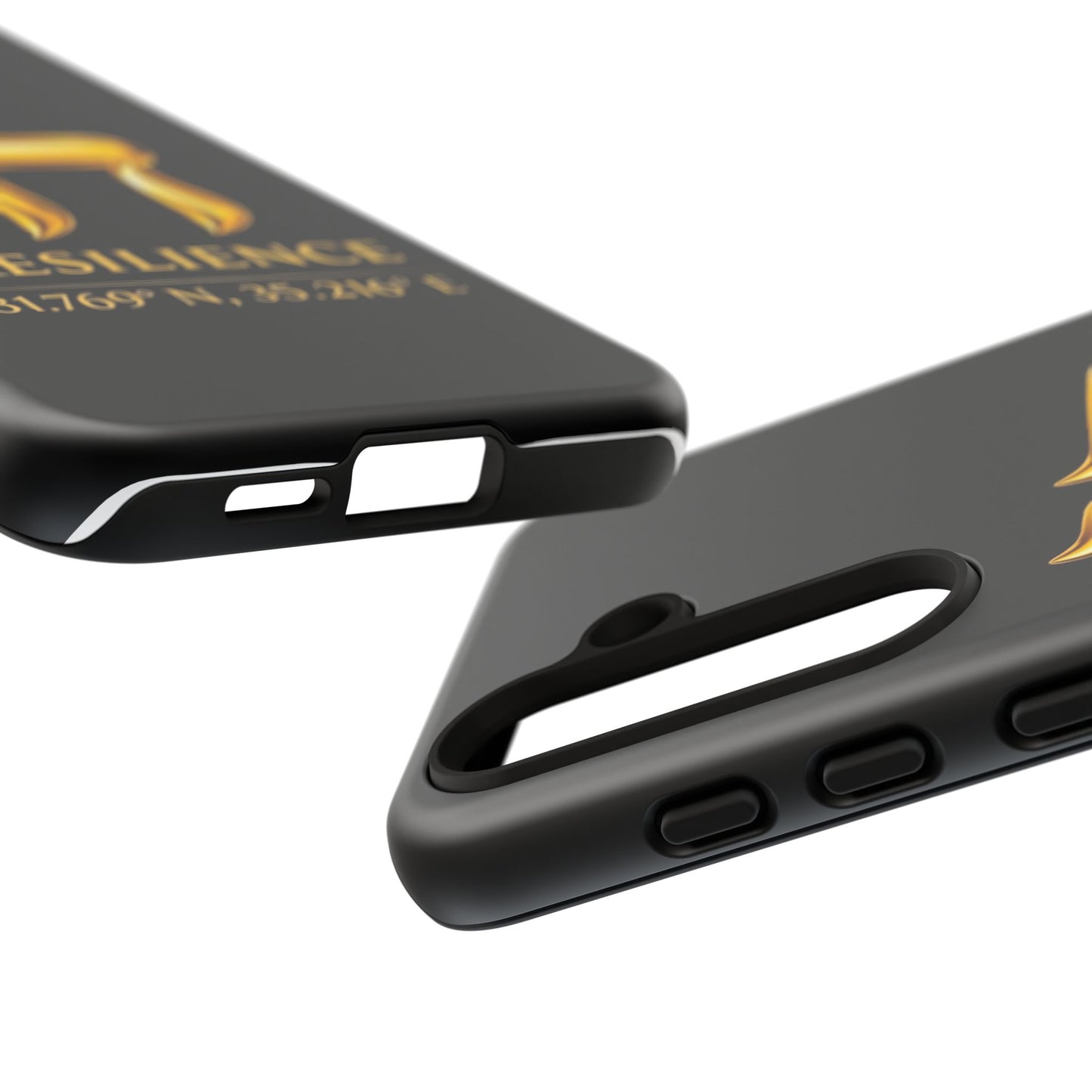 The Resilience Collection.Phone Case. Premium Black Edition. Protect with Purpose