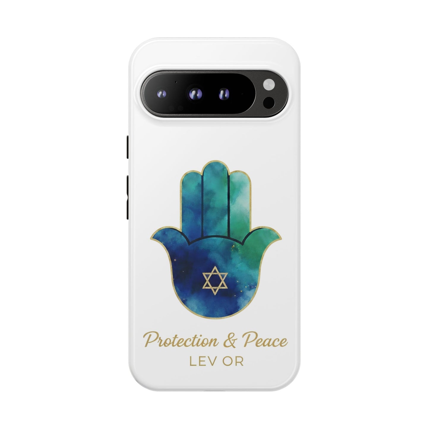 The Guardian Collection. Pristine White Phone Case. Protection Meets Peace.