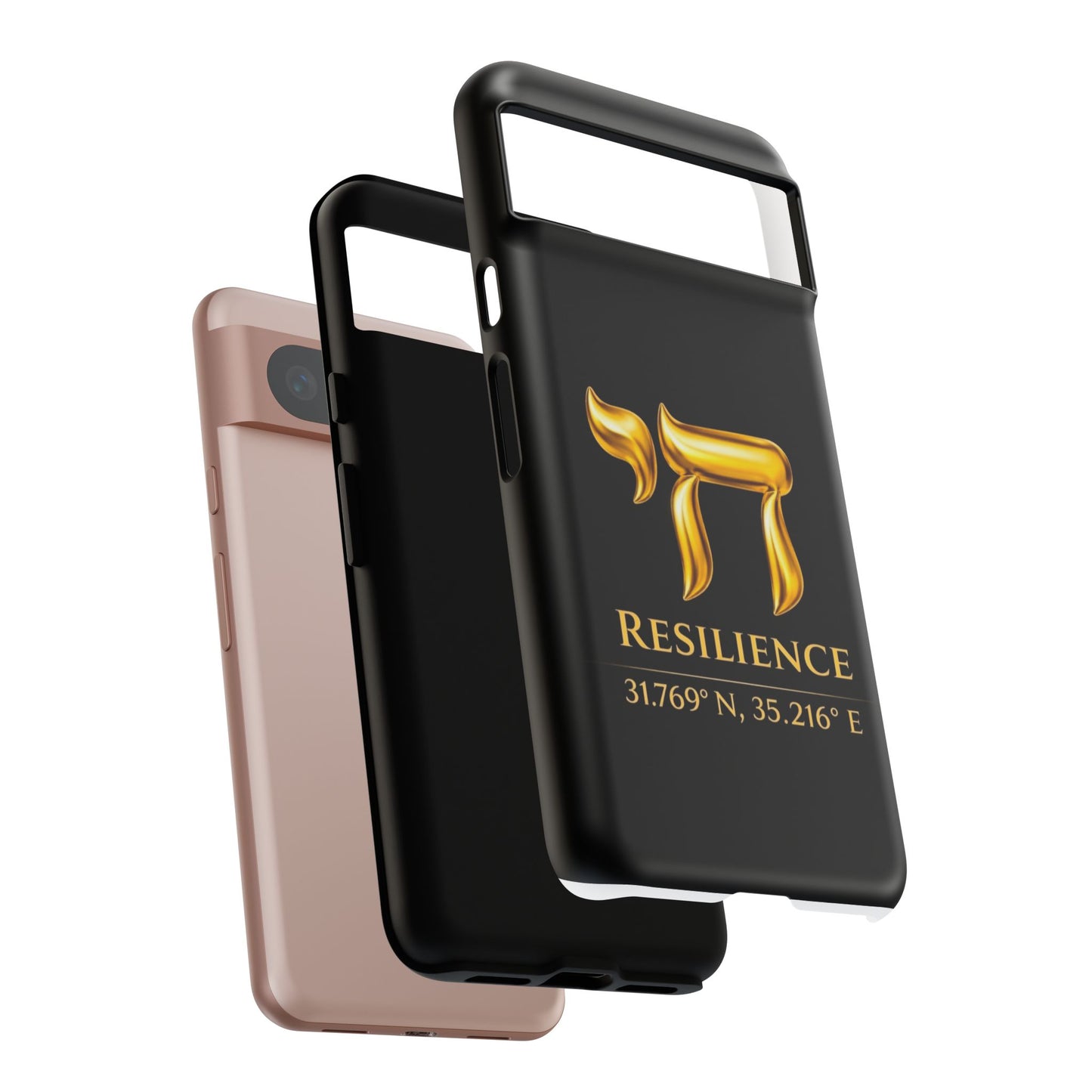 The Resilience Collection.Phone Case. Premium Black Edition. Protect with Purpose