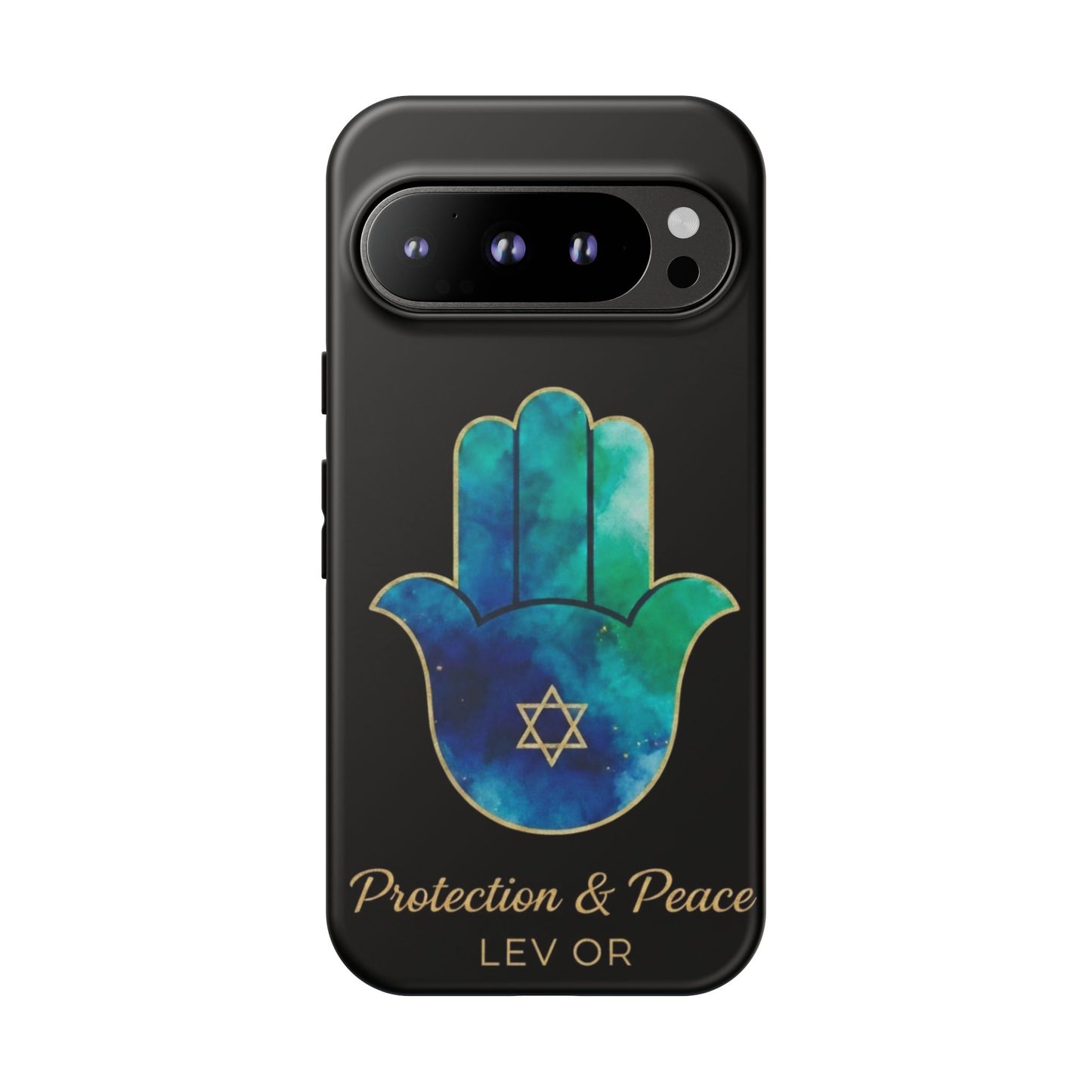 Protection and Peace Premium Black Edition Phone Case