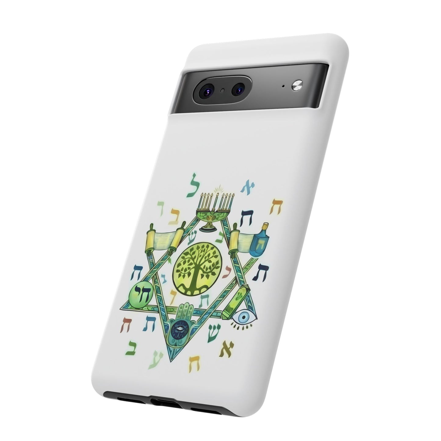 The Covenant Collection. A Legacy in Light. Pristine White Phone Case