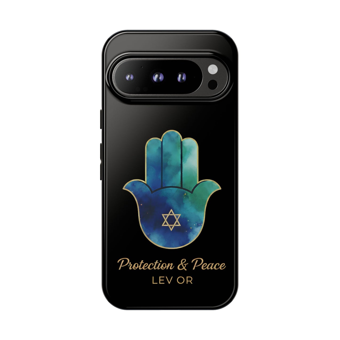 The Guardian Collection.Protection and Peace Premium Black Edition Phone Case