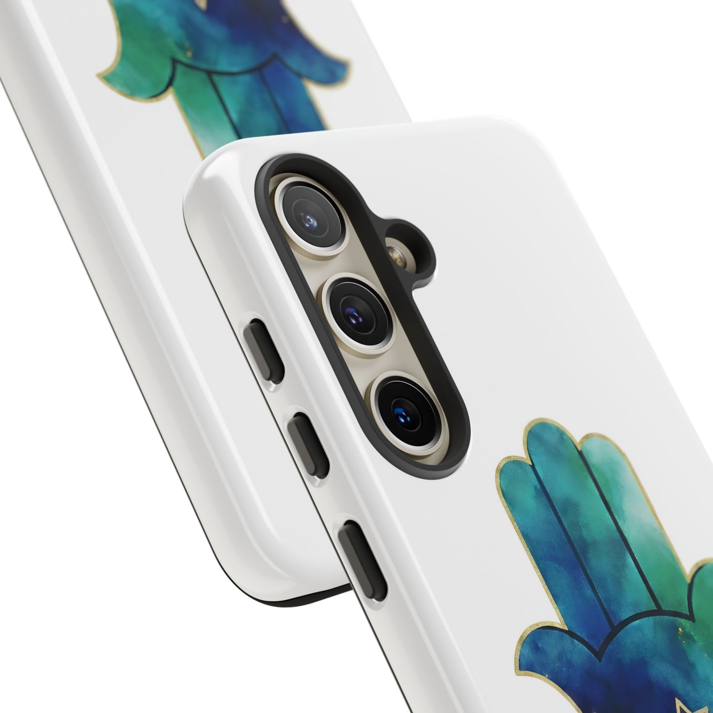 The Guardian Collection. Pristine White Phone Case. Protection Meets Peace.