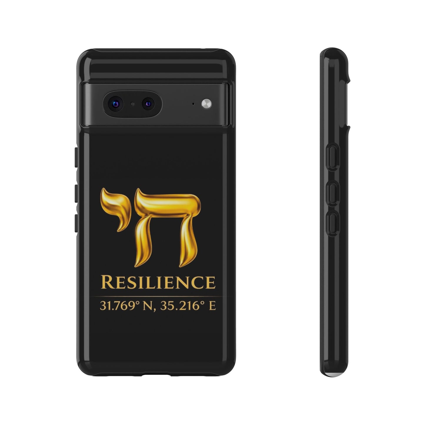 The Resilience Collection.Phone Case. Premium Black Edition. Protect with Purpose