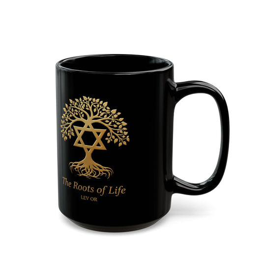 The Irma Collection. Midnight Black Coffee Mug.