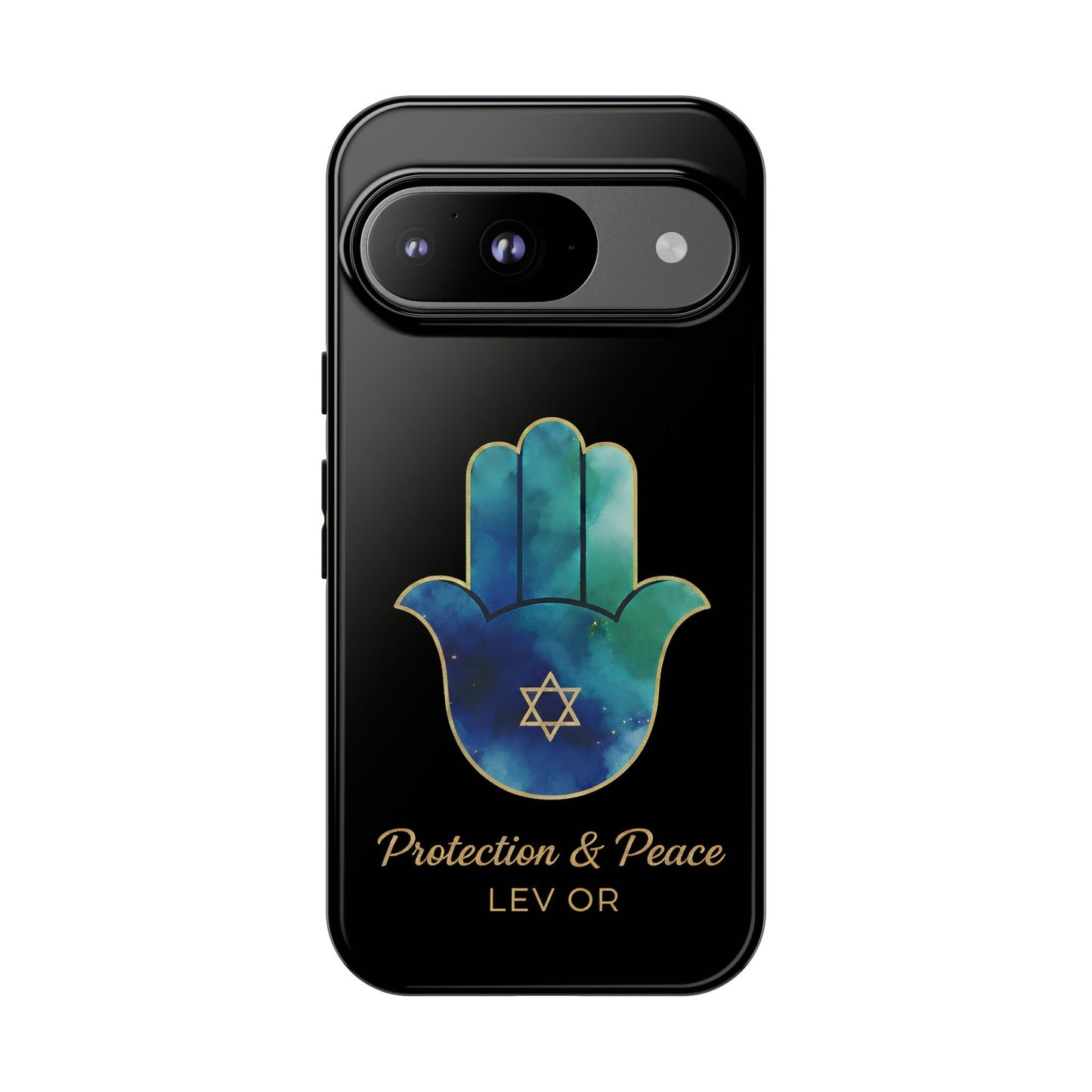 The Guardian Collection.Protection and Peace Premium Black Edition Phone Case