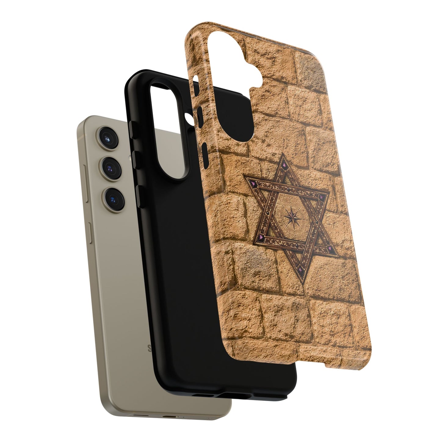 Heart of David™ Jerusalem Stone Phone Case