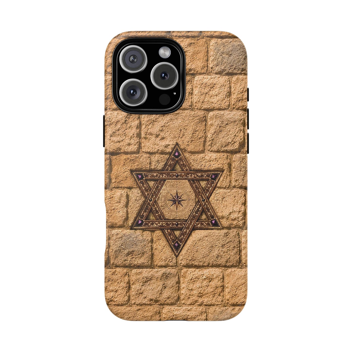 Heart of David™ Jerusalem Stone Phone Case