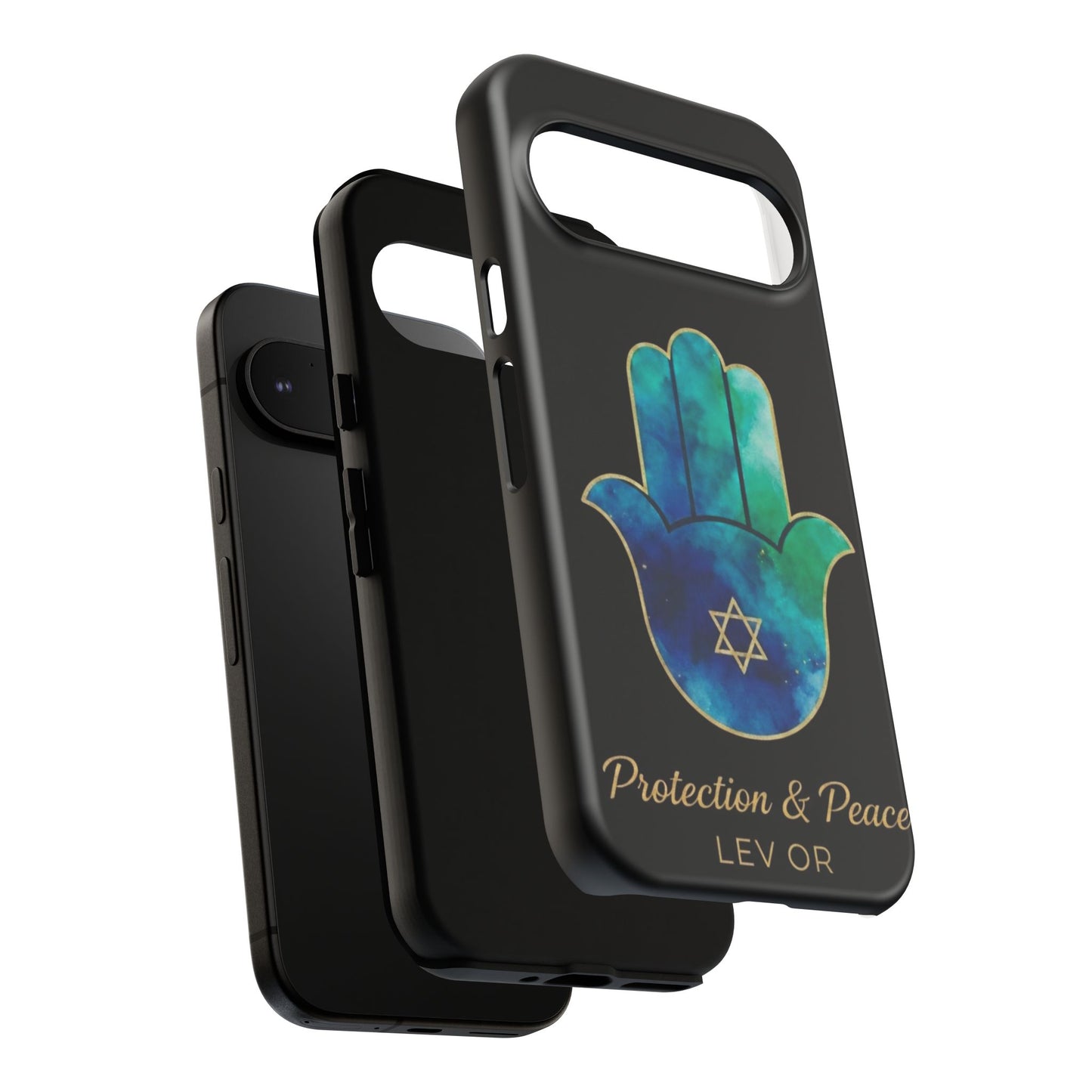 Protection and Peace Premium Black Edition Phone Case