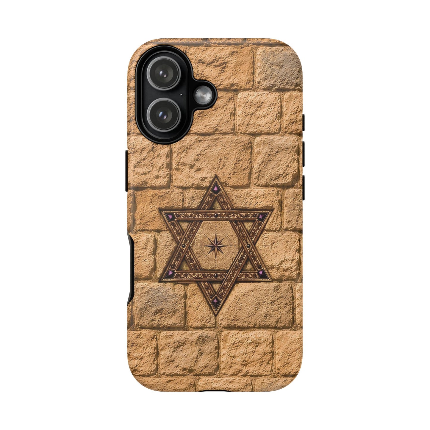 Heart of David™ Jerusalem Stone Phone Case