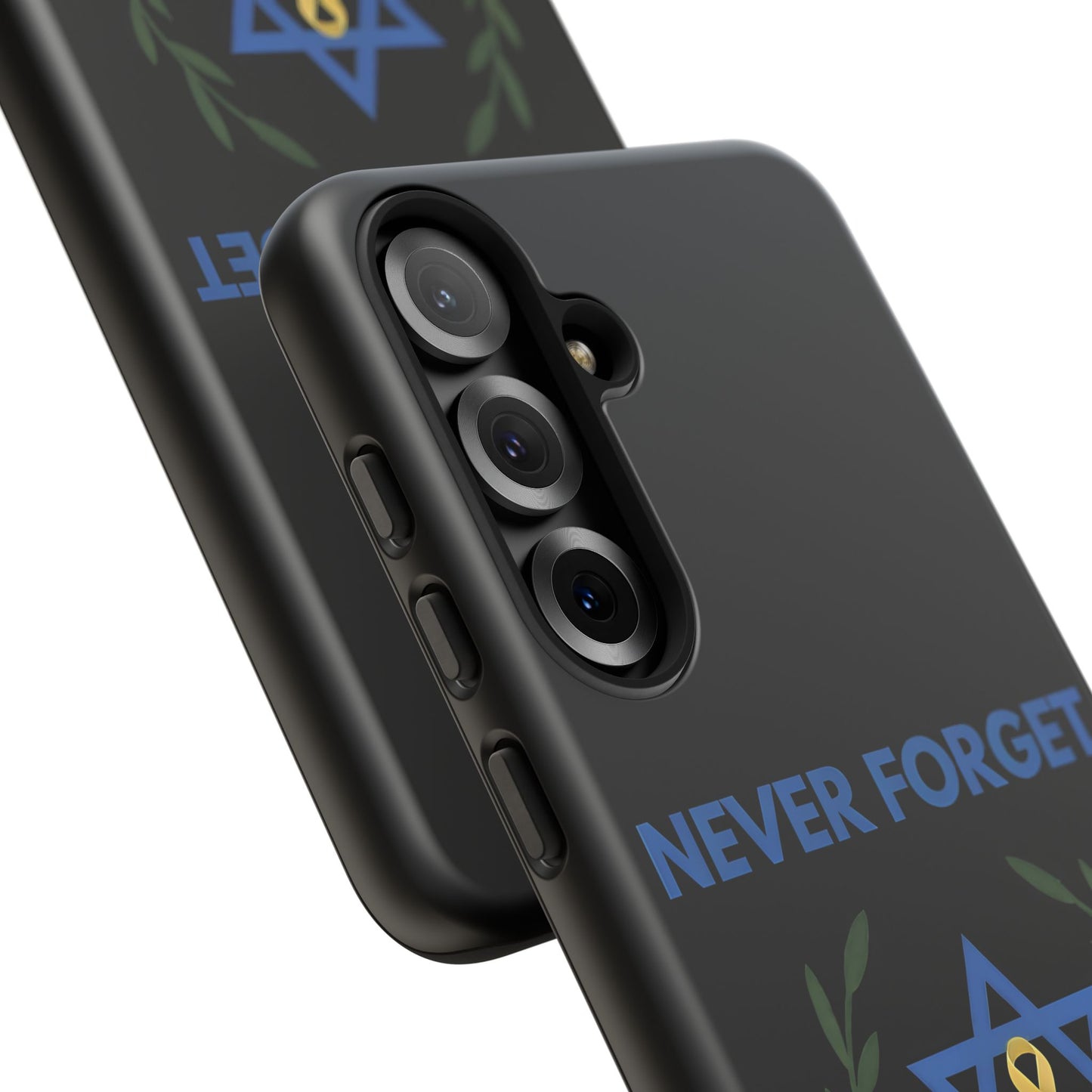 Never Forget, Never Again Collection. Black Edition Phone Case