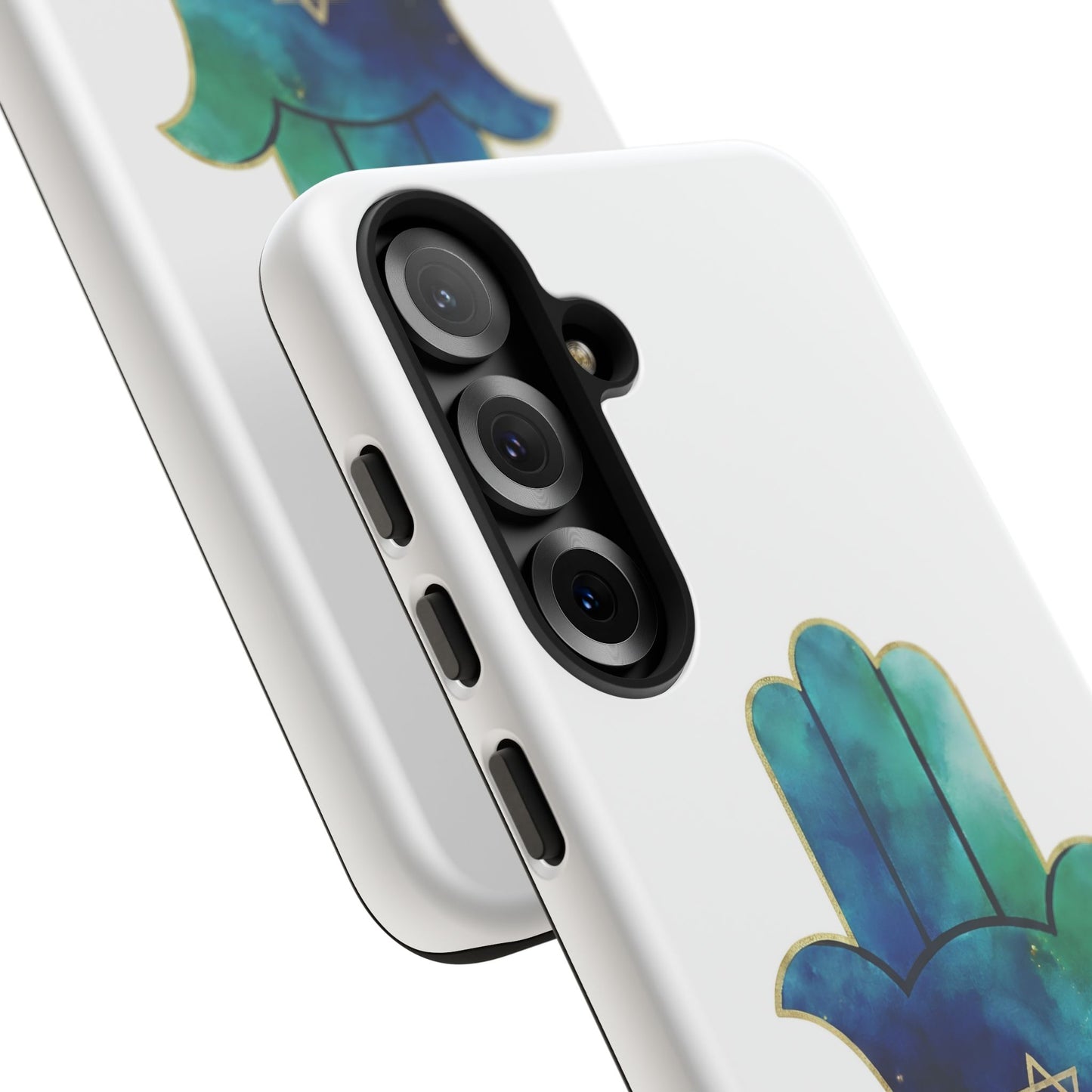 The Guardian Collection. Pristine White Phone Case. Protection Meets Peace.