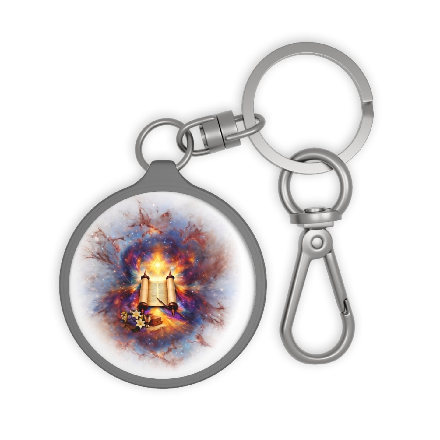 The Celestial Keyring Pristine White