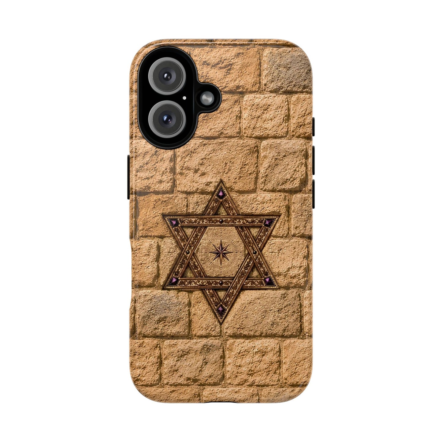 Heart of David™ Jerusalem Stone Phone Case