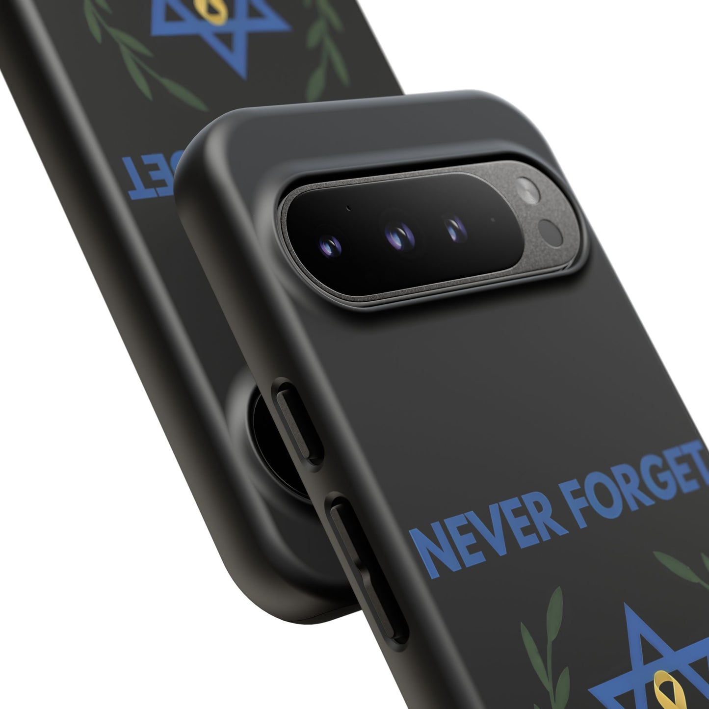 Never Forget, Never Again Collection. Black Edition Phone Case