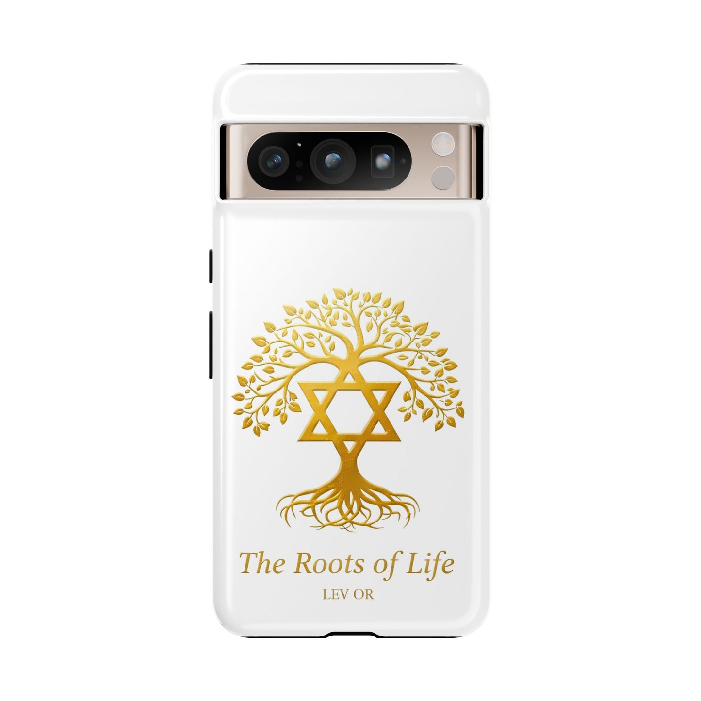 The Irma Collection: Carry Your Roots. Protect What Matters. Pristine White Phone Case