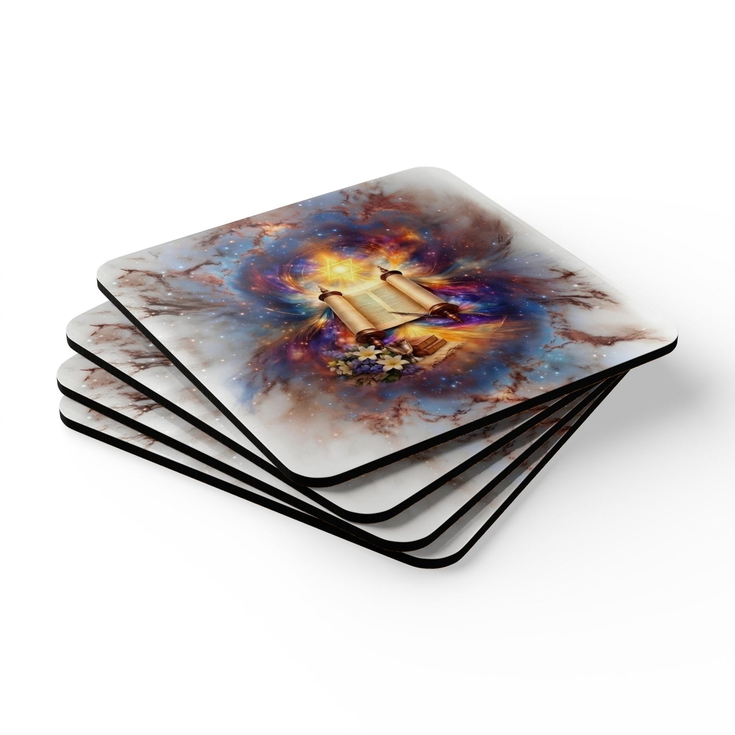 The Celestial Collection: Marble White Coaster Edition