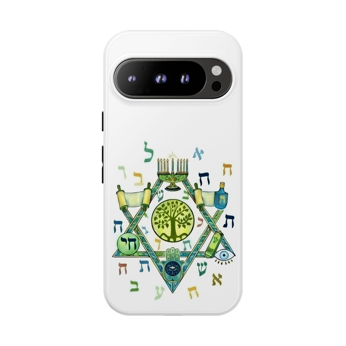 The Covenant Collection. A Legacy in Light. Pristine White Phone Case