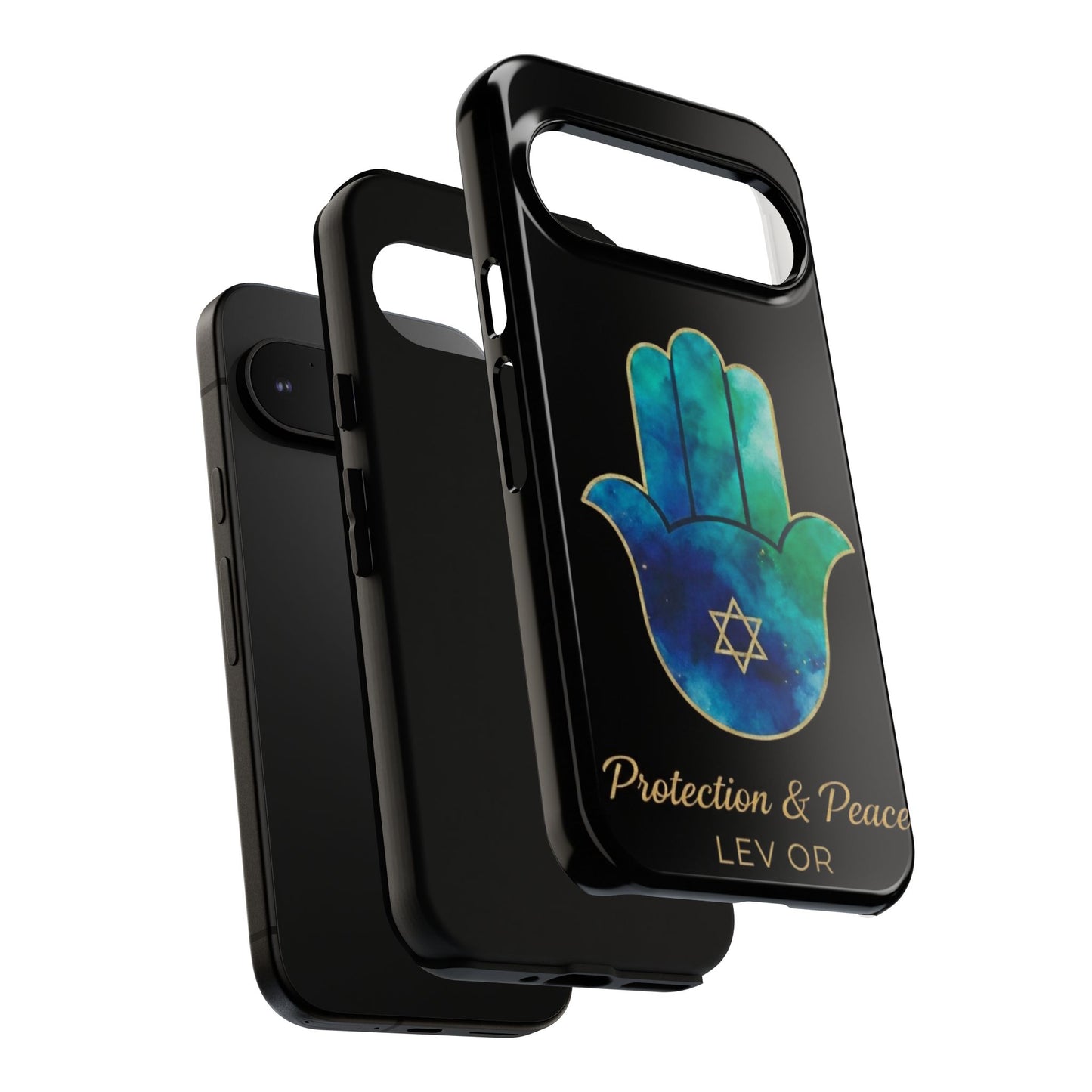 Protection and Peace Premium Black Edition Phone Case
