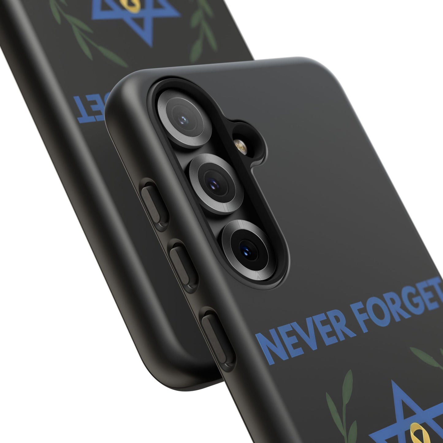 Never Forget, Never Again Collection. Black Edition Phone Case