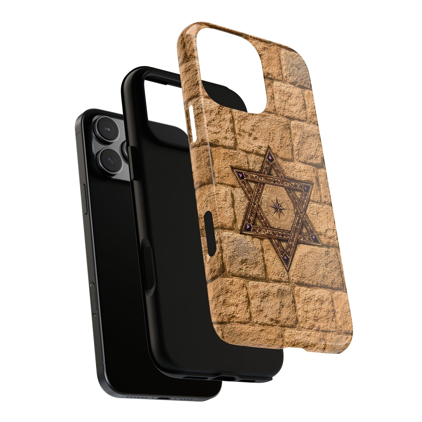 Heart of David™ Jerusalem Stone Phone Case