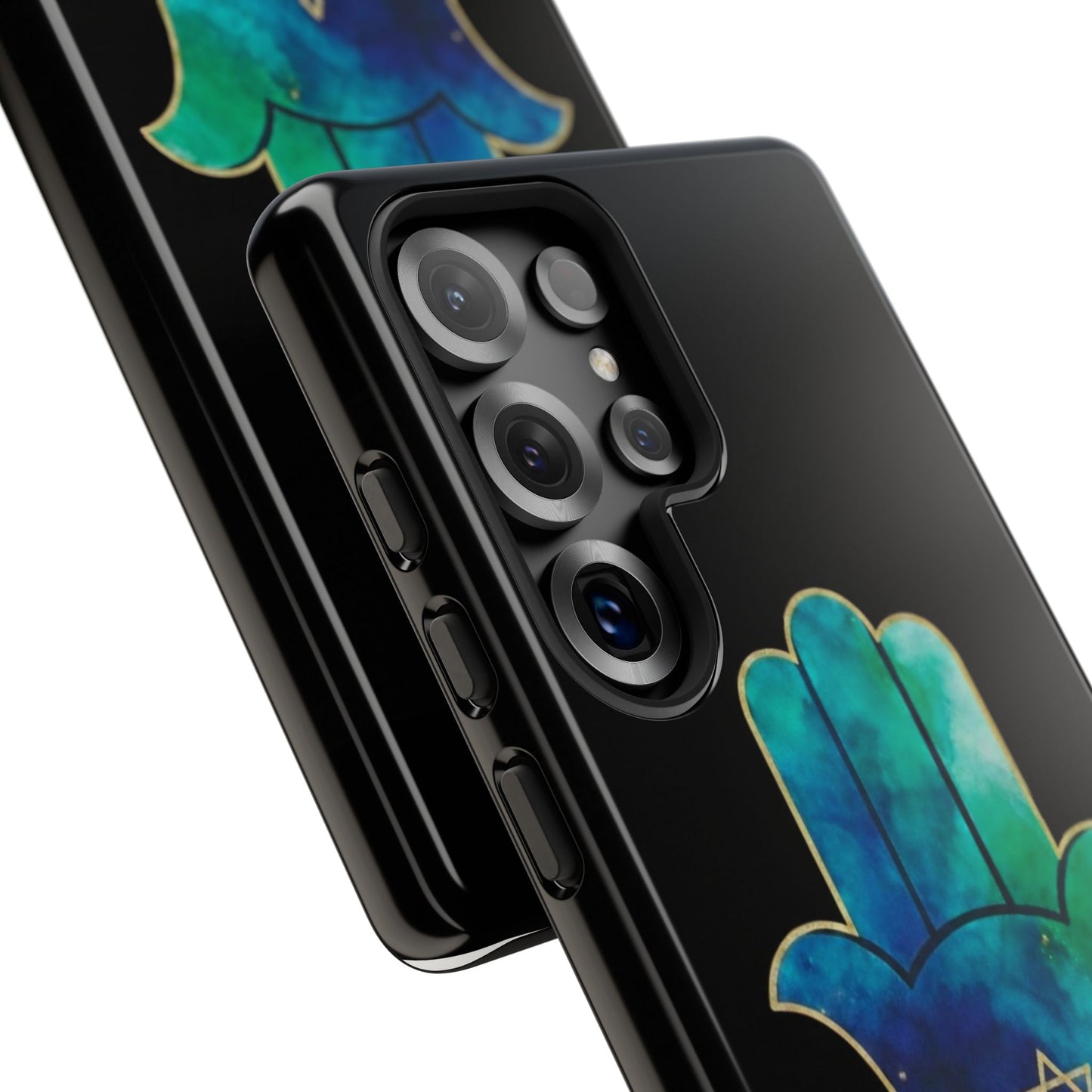 Protection and Peace Premium Black Edition Phone Case