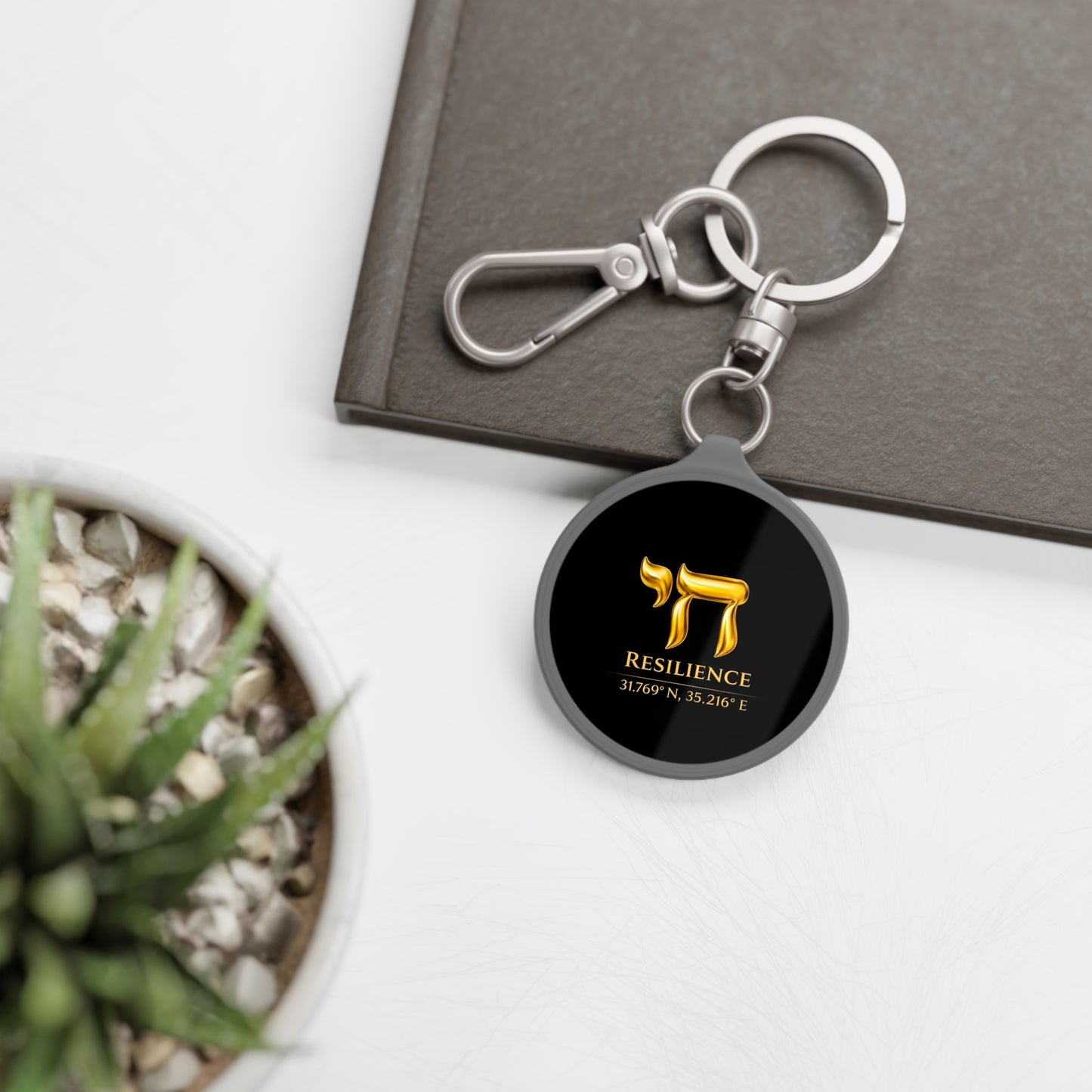 The Resilience Collection Keyring Carry the Pulse.