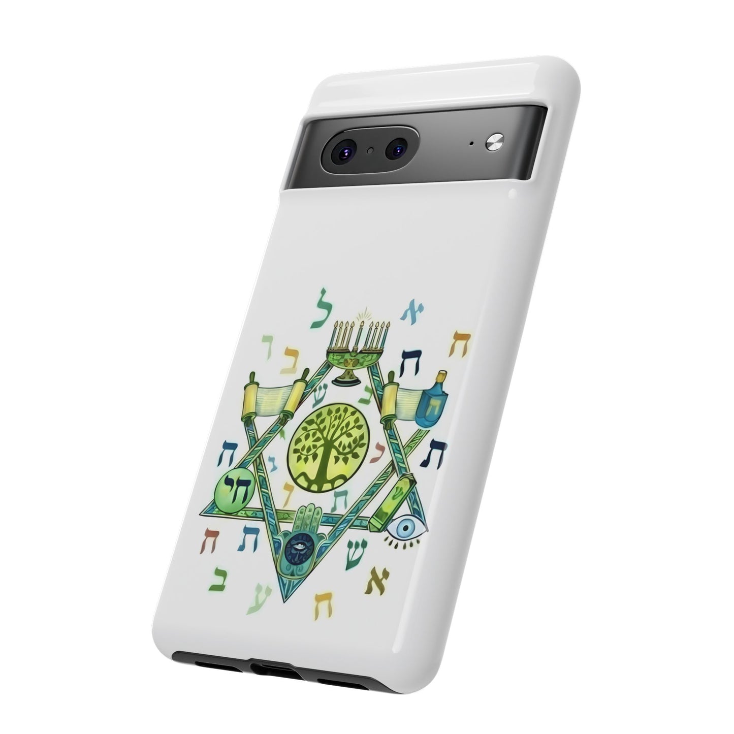 The Covenant Collection. A Legacy in Light. Pristine White Phone Case