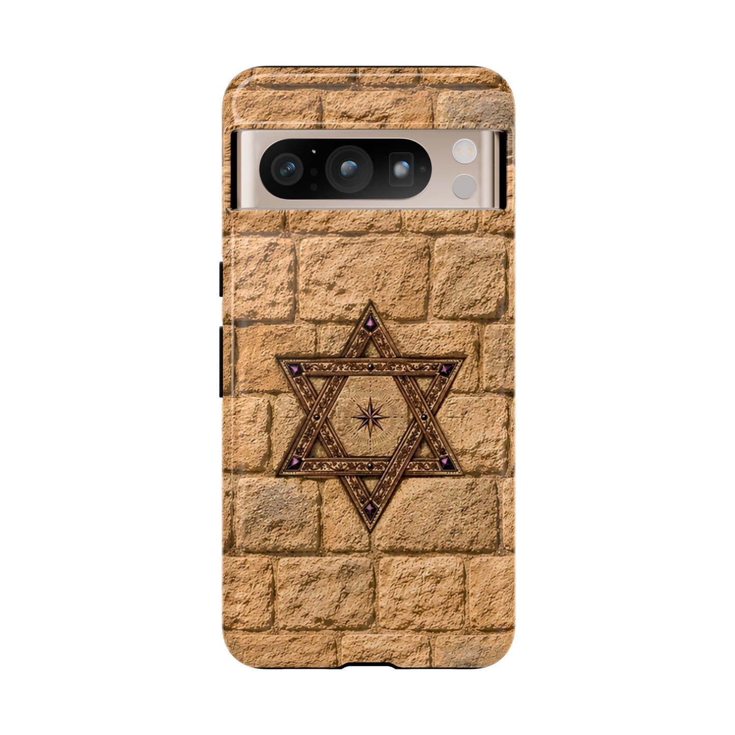 Heart of David™ Jerusalem Stone Phone Case