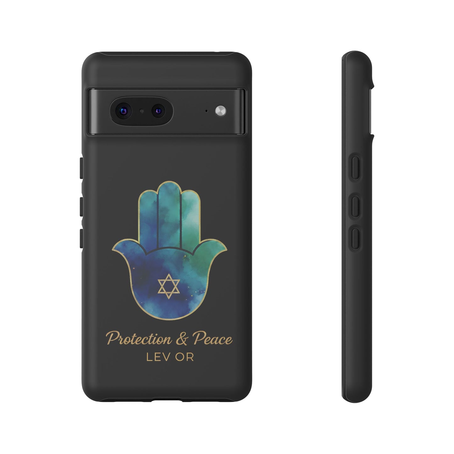 The Guardian Collection.Protection and Peace Premium Black Edition Phone Case