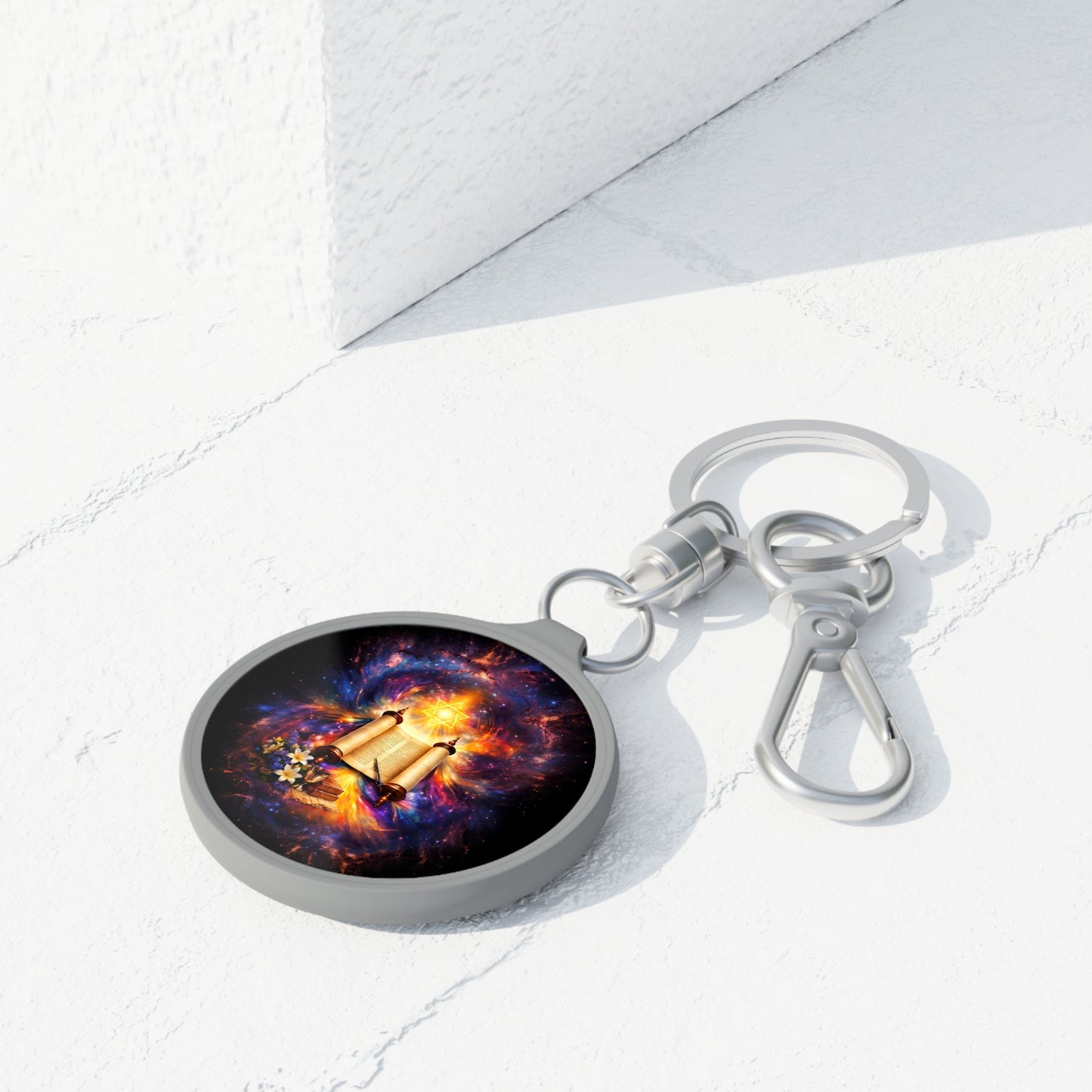 The Celestial Keyring.  Midnight Onyx