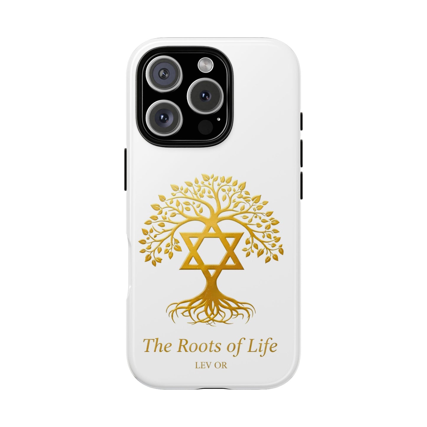 The Irma Collection: Carry Your Roots. Protect What Matters. Pristine White Phone Case