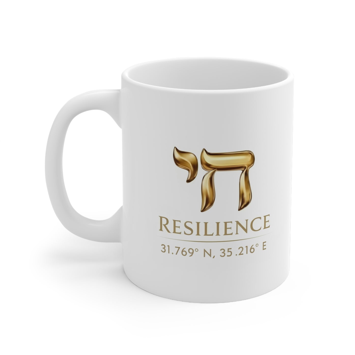 The Resilience Collection.Premium White Coffee Mug