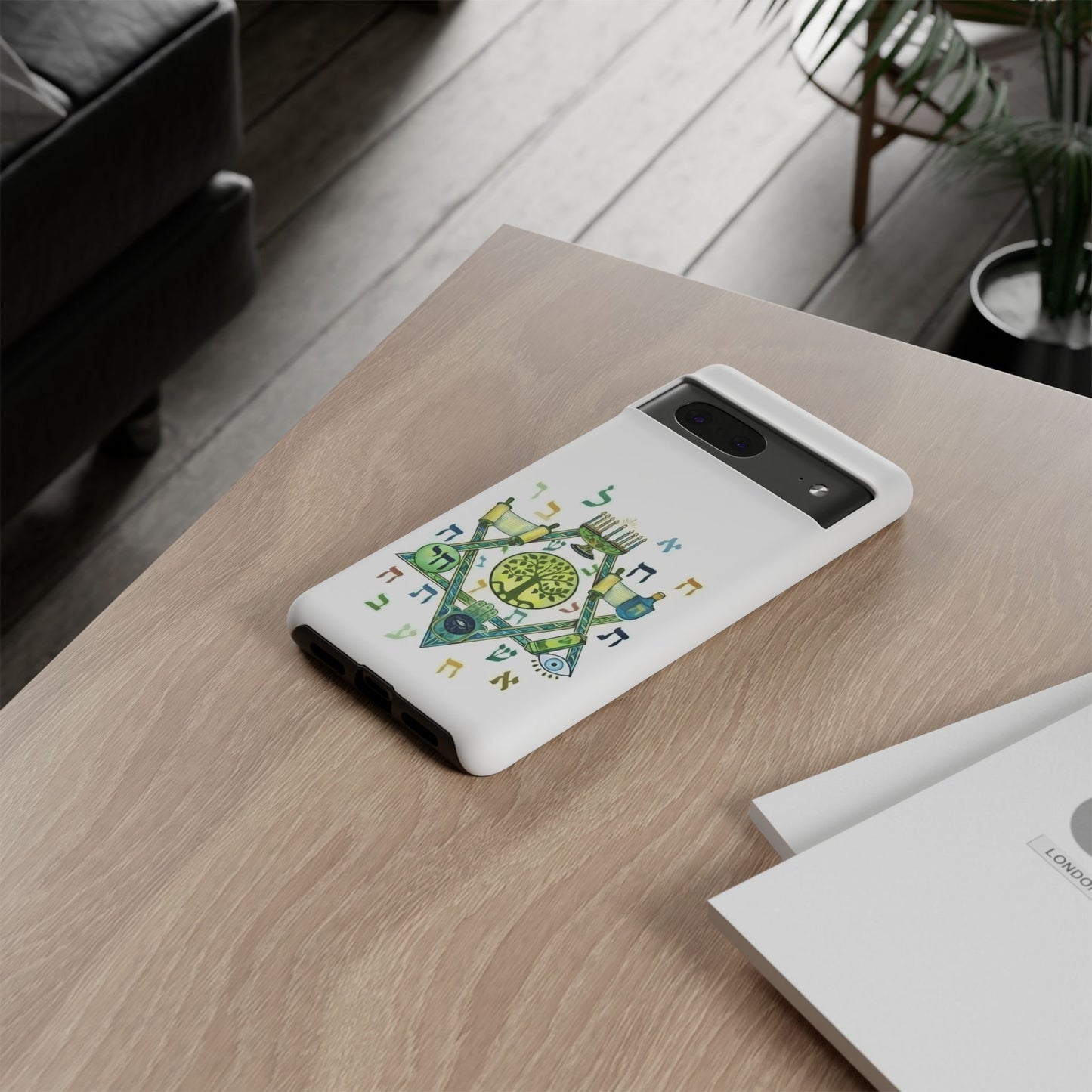 The Covenant Collection. A Legacy in Light. Pristine White Phone Case