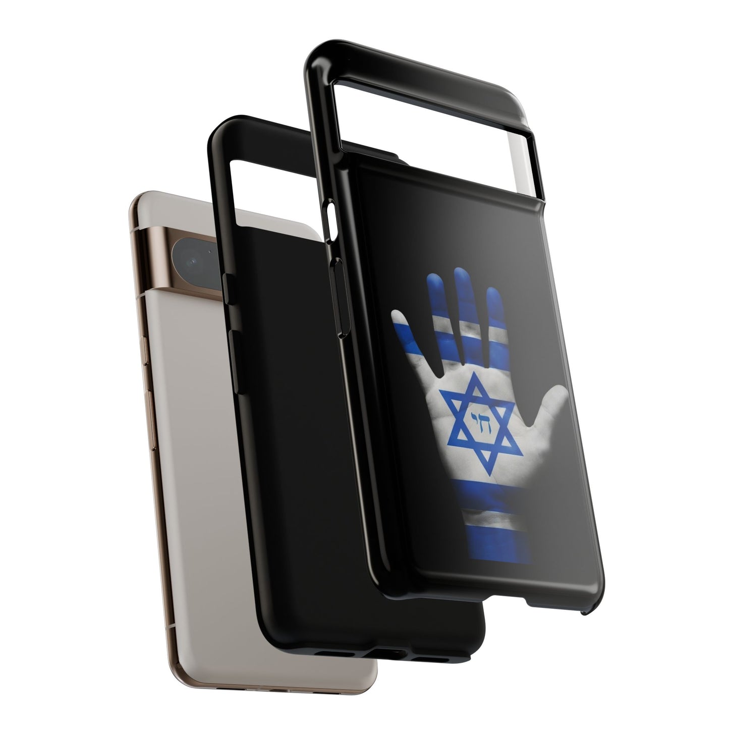 Am Yisrael Chai Phone Case – Premium Black Edition